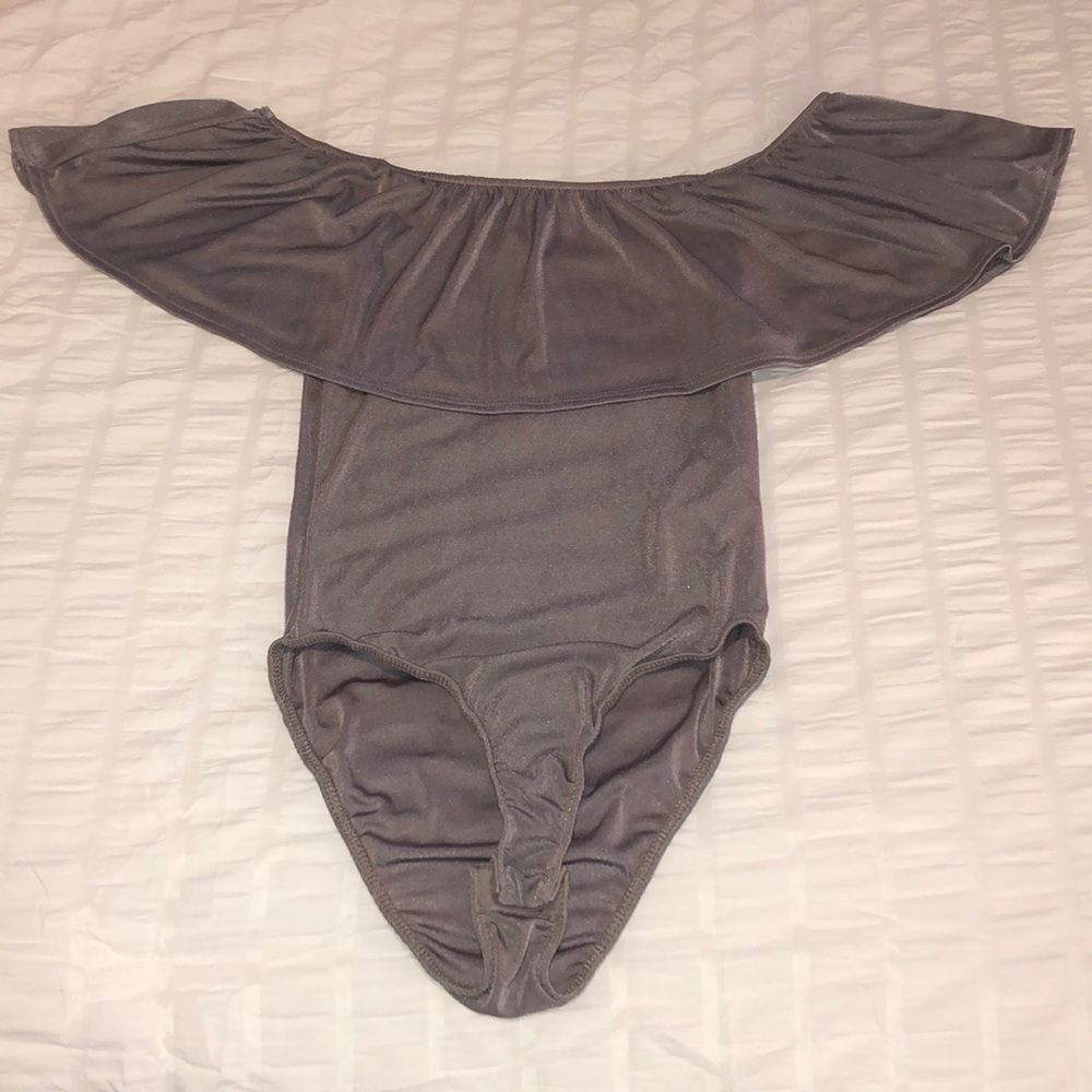 Gray/ Silver Body-Suit